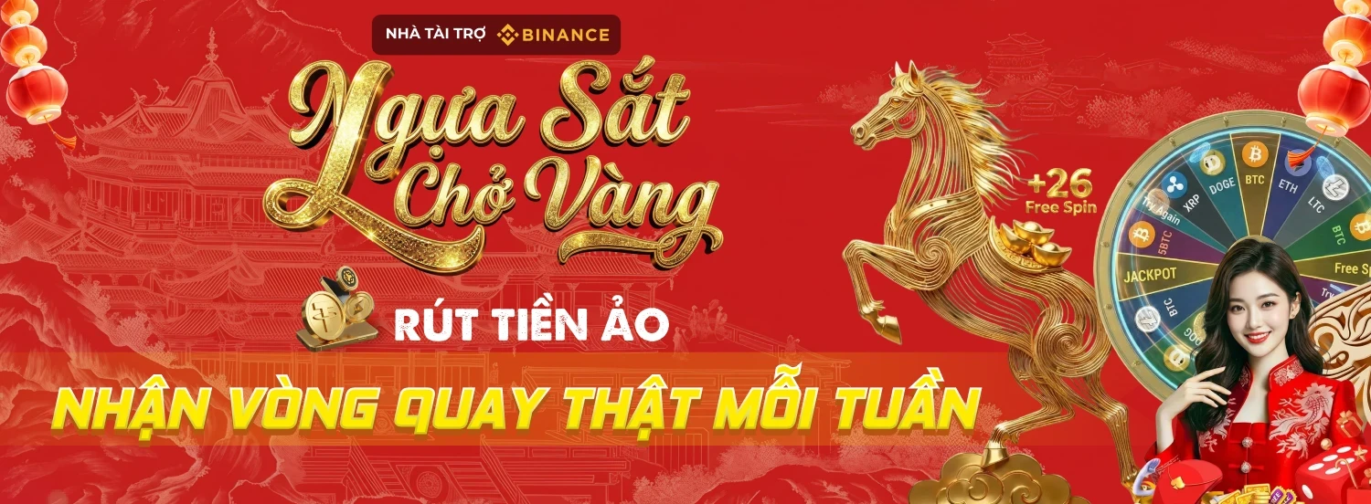 LUCKY88 [MEGA CRYPTO] Rút Tiền Ảo - Nhận Vòng Quay Thật Cùng LUCKY88